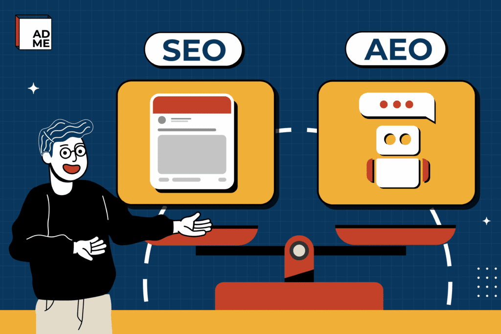 SEO vs AEO ต่างกันอย่างไร?
